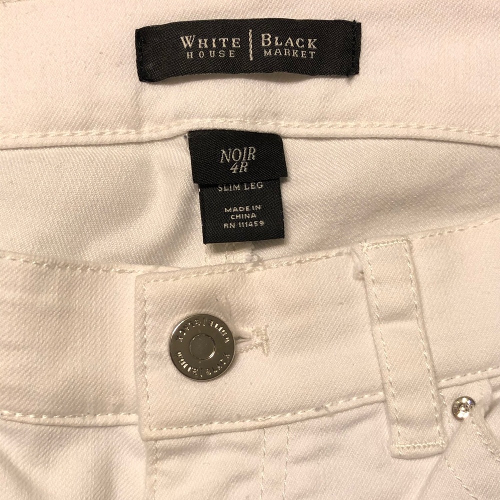 White jeans